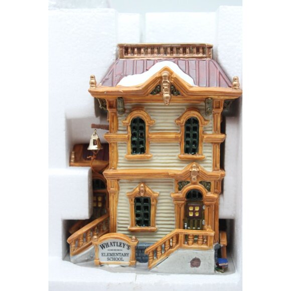 Lemax Caddington Village - Whately's Elementary School - Picture 1 of 5